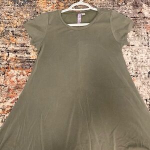 Alya Army Green Dress